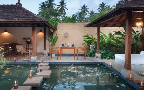 Romantic and intimate dining
